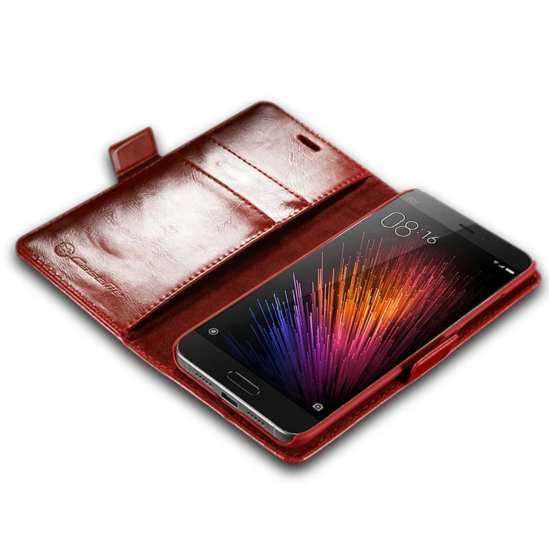 Кожаный чехол Чехол для Xiaomi Mi 5 Redmi 3 Note Pro с роскошным магнитным автоматическим