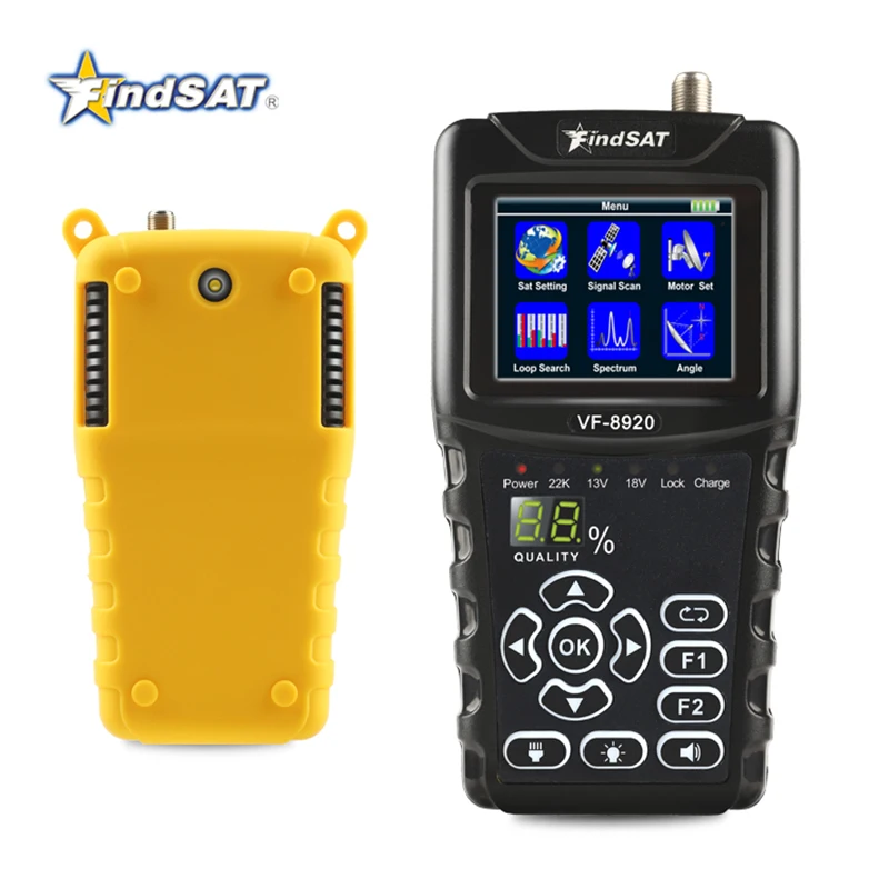 VF 8920 Meter SatFinder Digital Satfinder DVB S/S2/S2X HD приемник ТВ сигнала спутниковый декодер поиск