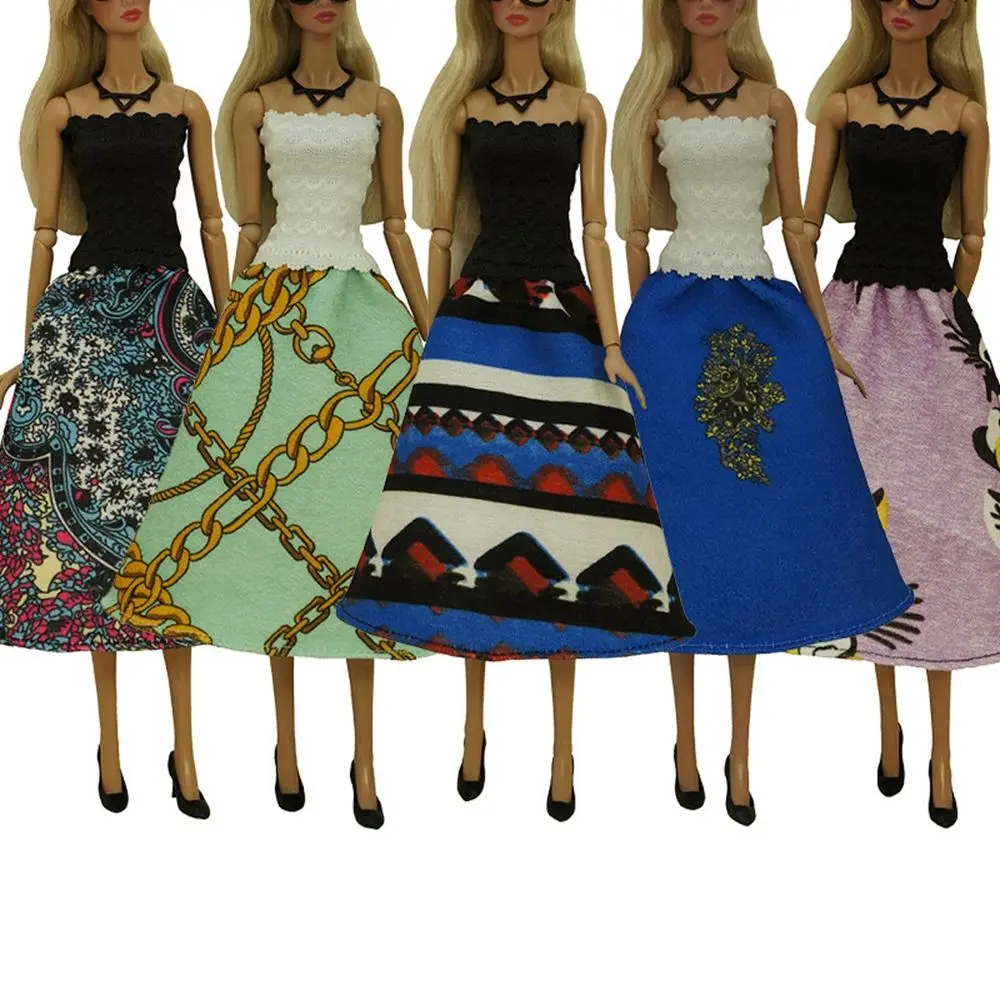 

30cm DIY Kids Gift Toy Newest Dolls Dress Casual Wear Girl Clothes Doll Accessories