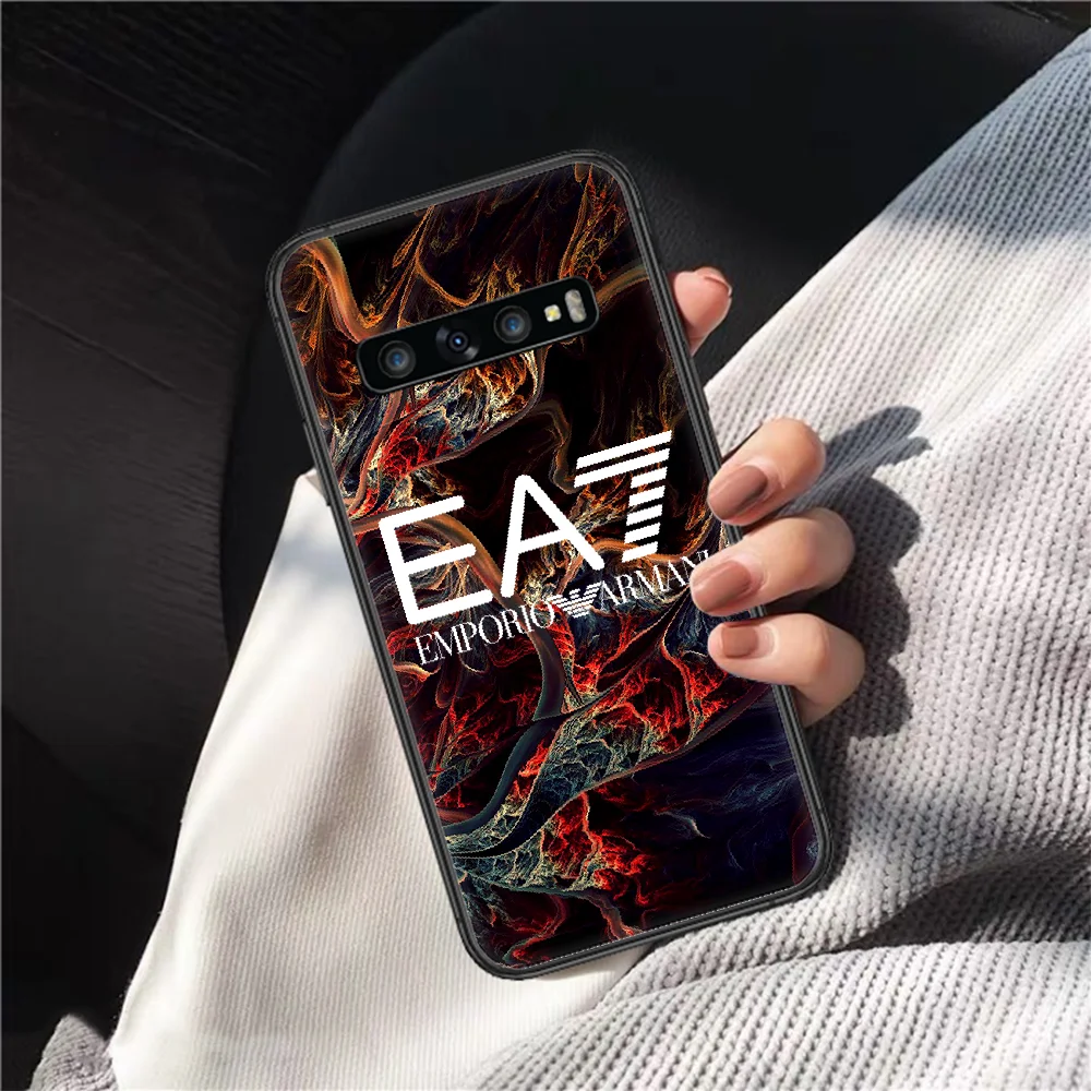 

Giorgios Luxury Italian Brand Phone Case Cover Hull For Samsung Galaxy S 7 8 9 10 E 20 FE Edge Uitra Plus Note 9 10 20 Black