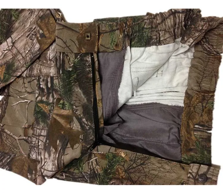 Профессиональный натуральный хлопок Realtree Камуфляж Охота Брюки для охоты