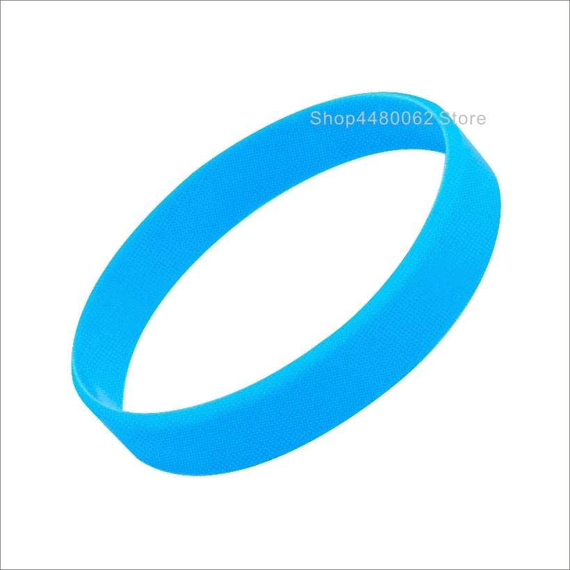 100 шт./лот ширина 12 мм пустой силиконовый браслет с шармами для мероприятий