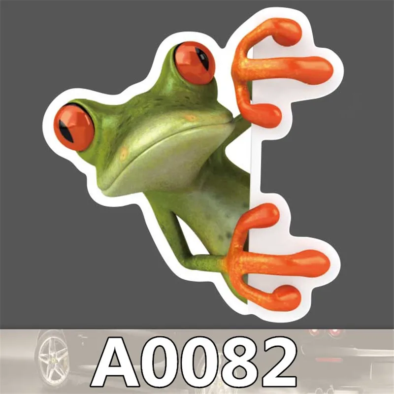 

50pcs/bag frog Tip sticker travel skateboard trolley sticker body sticker cartoon graffiti PVC waterproof sticker A0082
