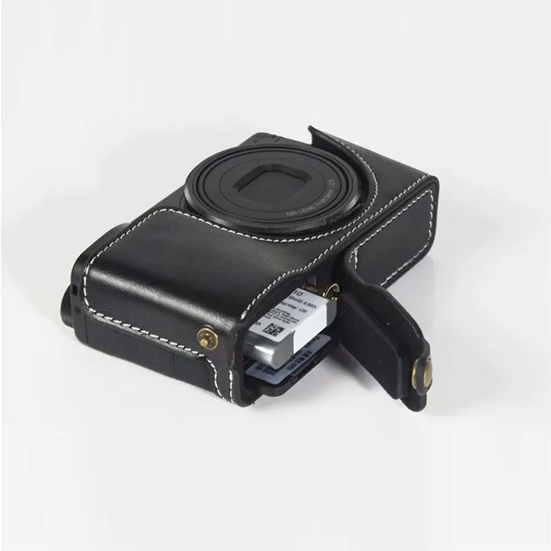 Чехол для камеры из искусственной кожи Ricoh GR III GR3 получехол батареи открытая