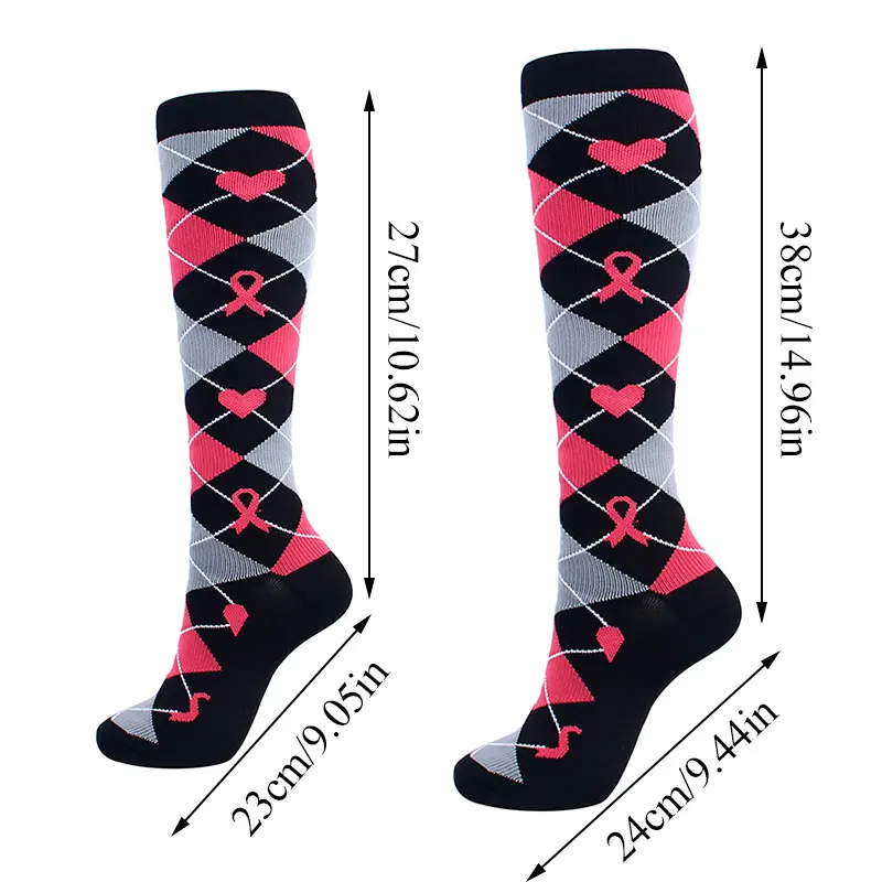 

Fashion Multi-color Socks Women Men Simple Long Thigh High Socks Compression Stretch Summer Breathable Funny Elastic Socks