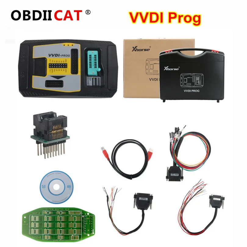 Программатор VVDI PROG v4.8,4 VVDIPROG Auto Diangnostic-Tool, поддержка обновления и нескольких языков