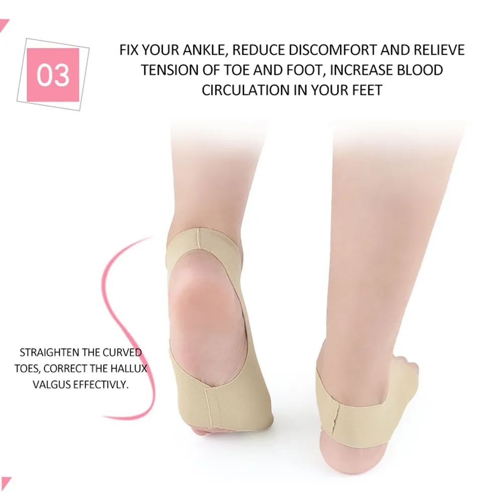 

Ankle Protecting Bandage Super-thin Breathable Foot Protection Product Big Toe Valgus Correction Kit Toes Pain Relief Belts