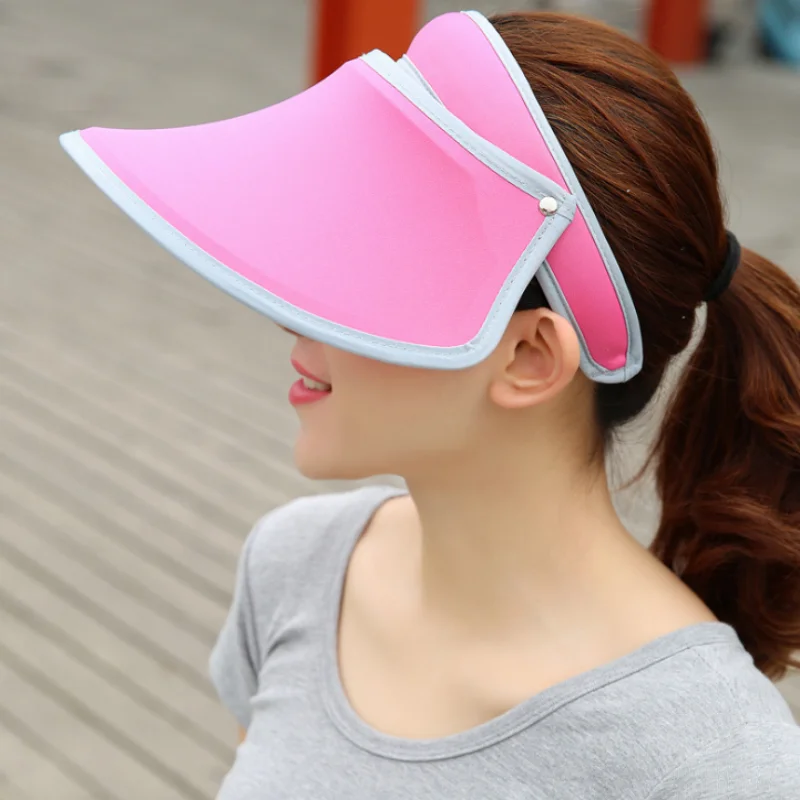 

2021 New Arrival Empty Top Female Baseball Cap Fashion Large Head Girth Suited Spring And Summer Sun-proof Thin Sports Cap