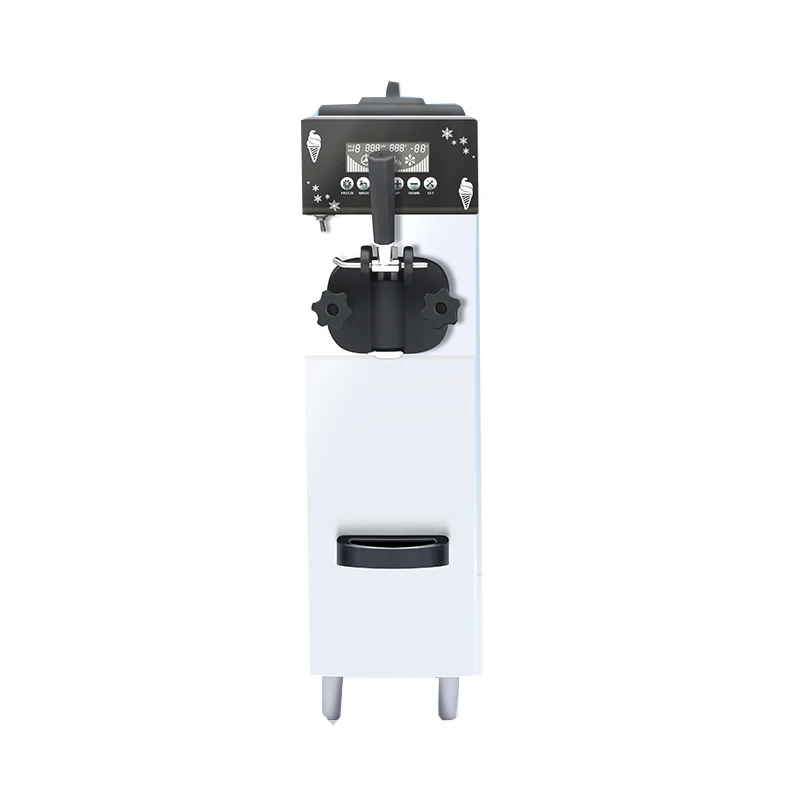 

Stainless Steel Ice Cream Machine Single Head Commercial Color Full Intelligent Digital Display One Key Automatic Cleanining