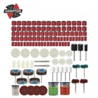 Аксессуары для полировальных инструментов, абразивные инструменты для шлифовки, полировки, гравировки дерева и металла, вращающиеся инструменты Dremel