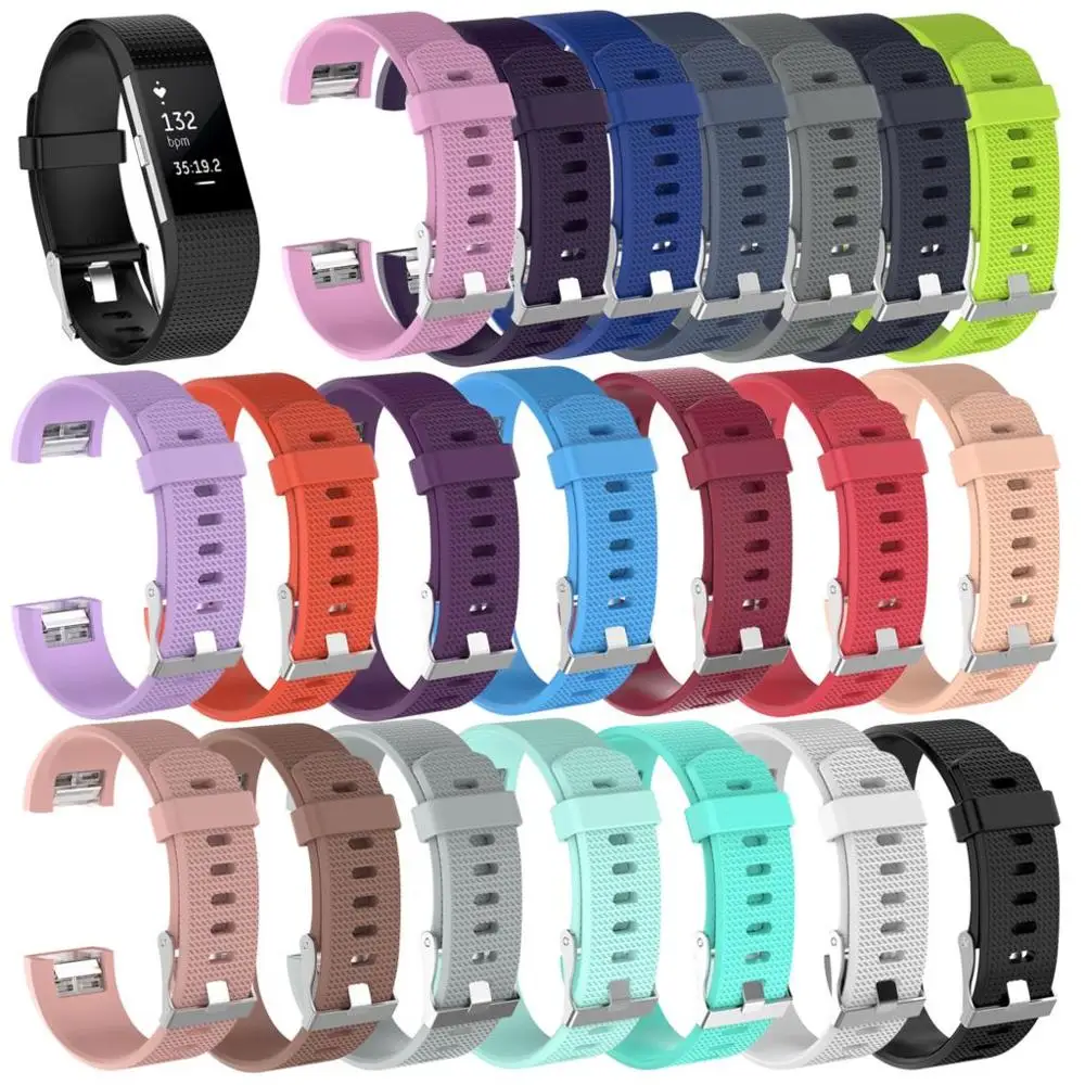 Новинка 21 цвет Tpu Starp для браслета Fitbit Charge 2 умные часы аксессуары браслет sport |