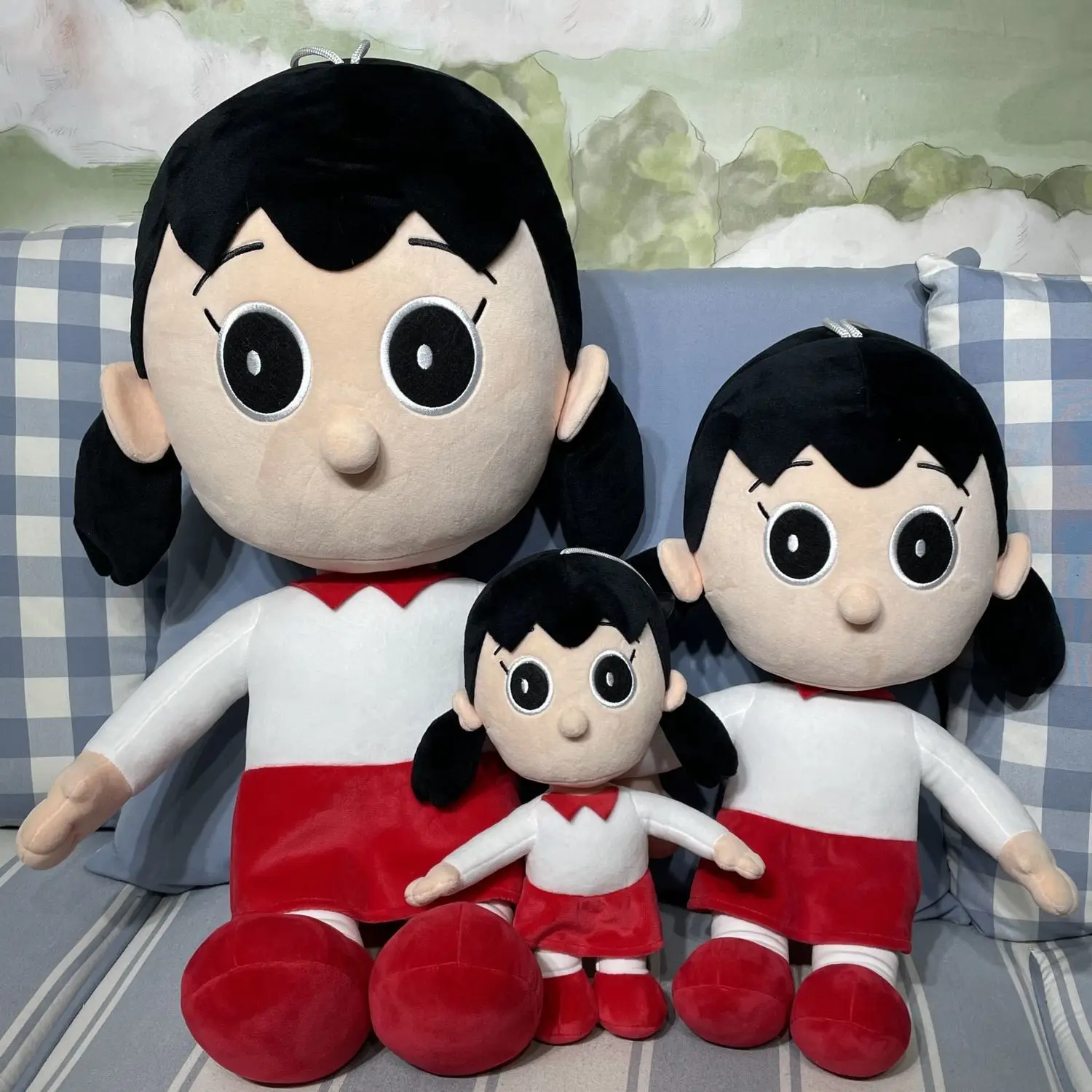 Mu&ntilde;eco de peluche de Doraemon Periphery para ni&ntilde;os, mu&ntilde;eco de Anime de nobit, Nobi, Minamoto, Shizuka, Konta, Takeshi, gigante, Honekawa, Suneo-2
