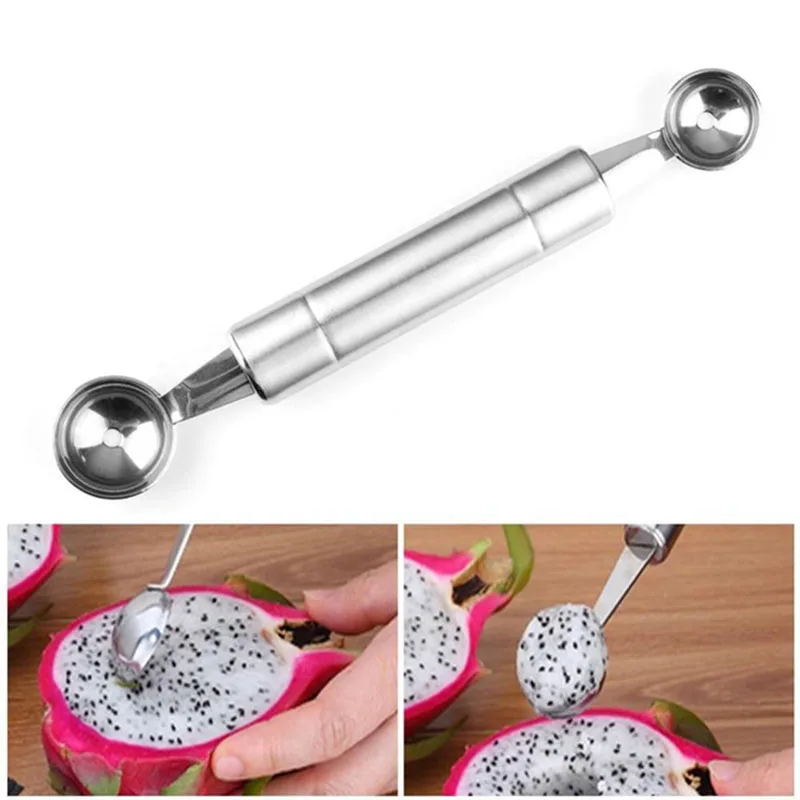 Поставка Нержавеющая сталь фрукты ложка нож для нарезки дыни удаления