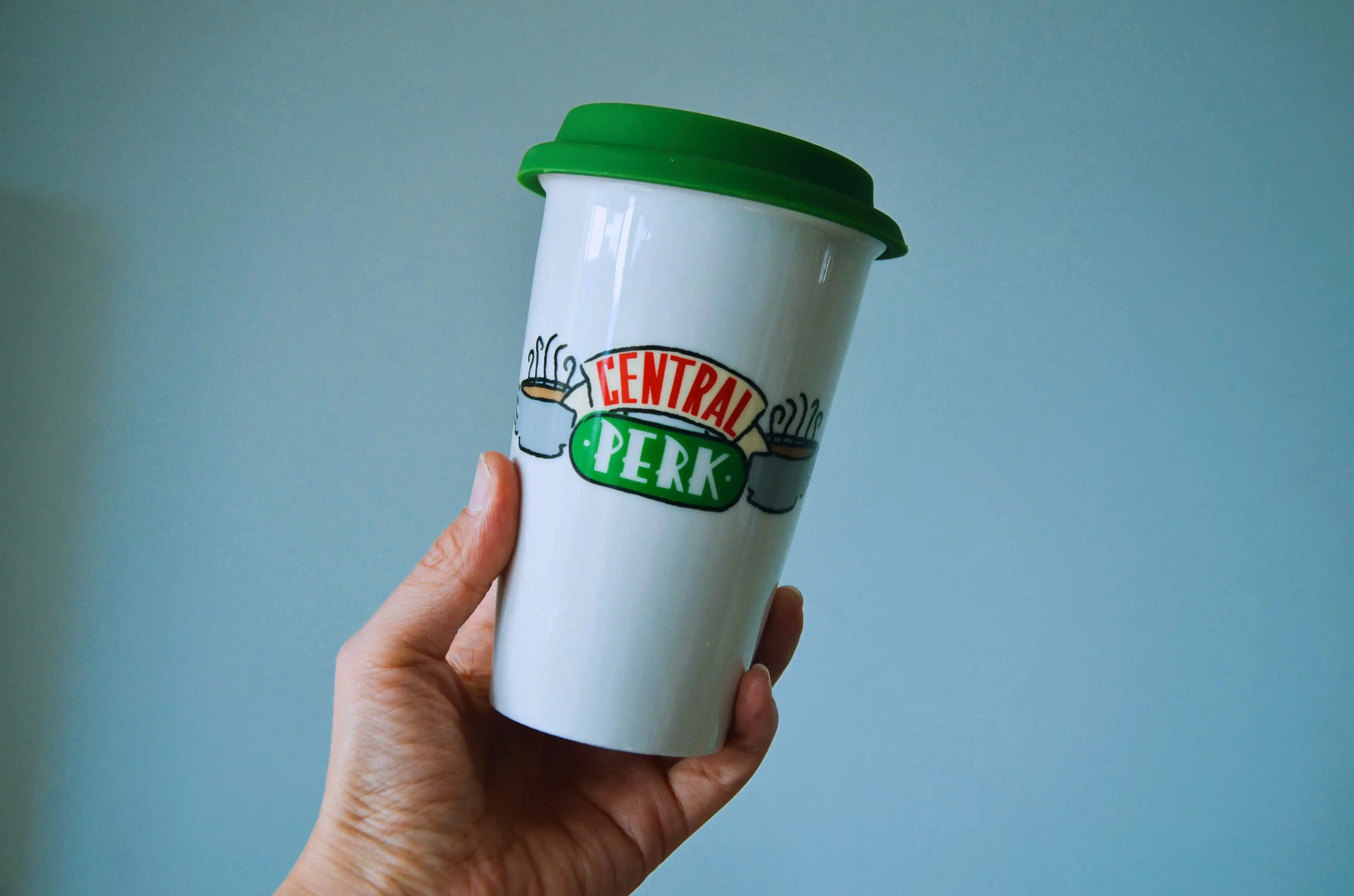 Новинка дорожная кружка &quotдрузья&quot Центральная кофейня керамическая FUN BRAND