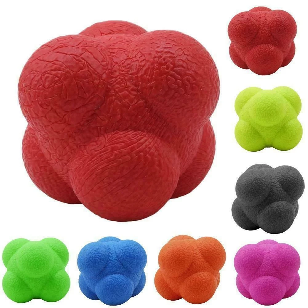 

Agility Ball Hexagonal Reaction Agile Towards Training Improvement Of Hand-eyereaction Jump Fitness Ball Reaktionstraining Spo