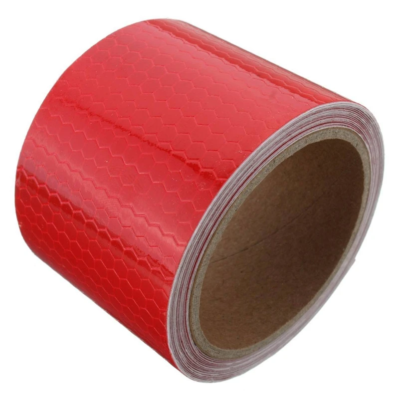 

5cm x Tape Warning Tape Reflector Tape Security Tape, Red