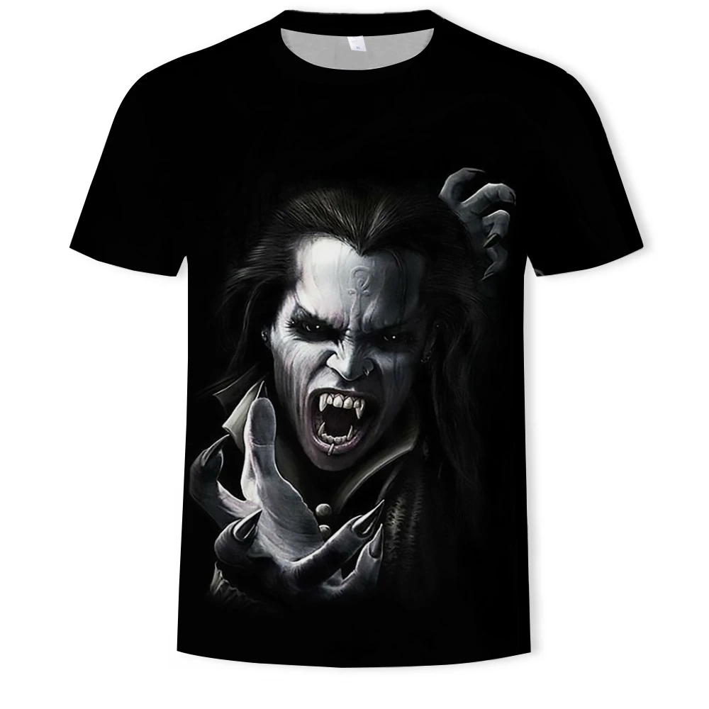 Fangs футболка вампира Роки ужас Сумерки Баффи го Хэллоуин Лето Новая мода Топ