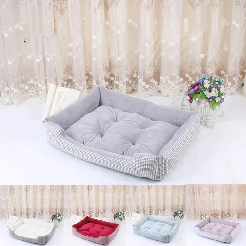 Качественная кровать WHPC для собак и кошек мягкая Толстая домашних питомцев
