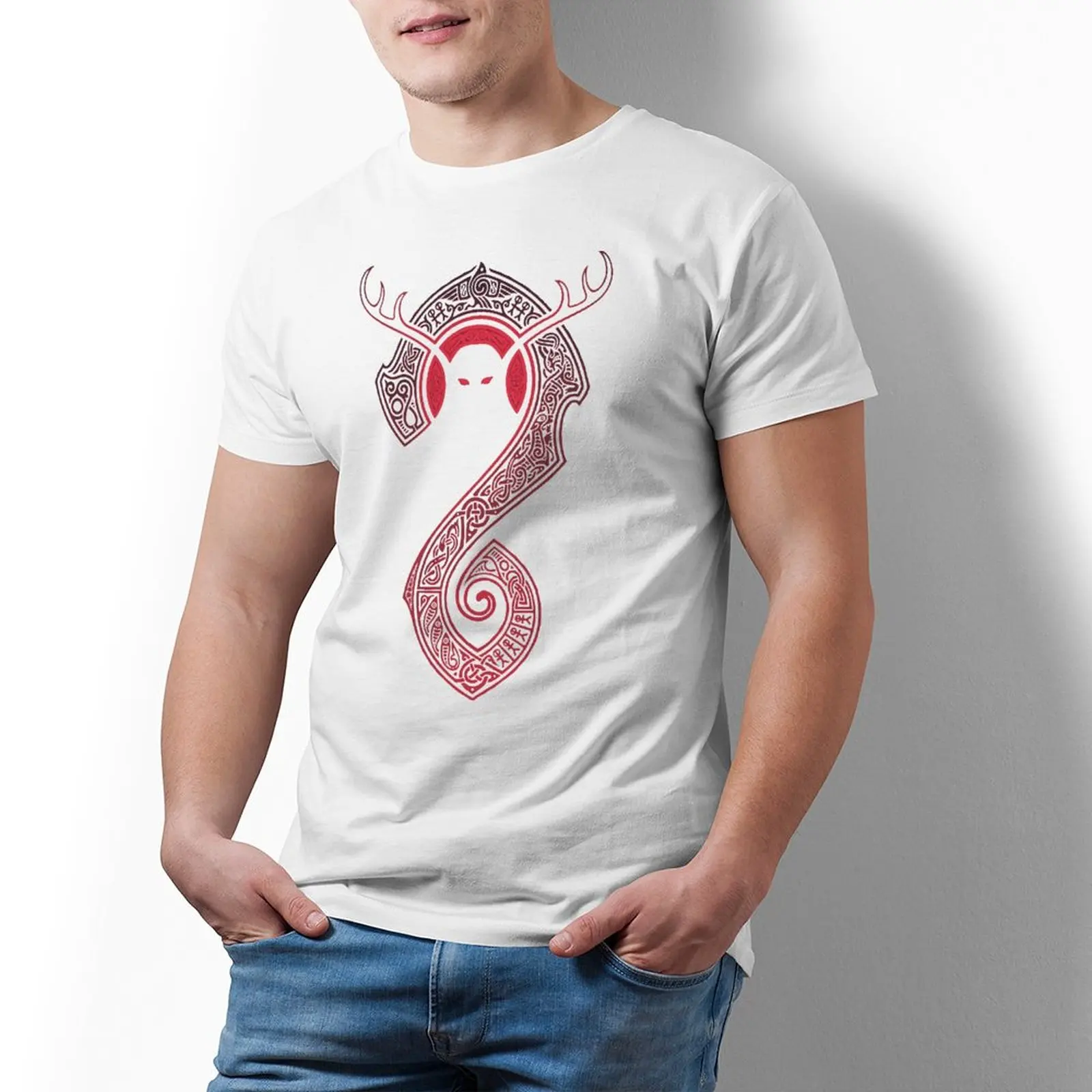 

Мужская Повседневная футболка со змеиным дизайном, 100 хлопок, размеры до 4xl