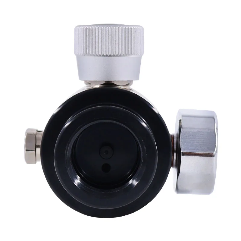 SPUNKY многоцветный 0-300psi Пейнтбол сжатия воздуха/Co2 Регулируемый регулятор с 1,8 K Burst Disk