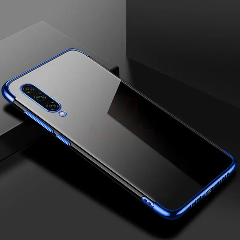 Hacrin мягкий чехол для Xiaomi mi 9 Pro Роскошный Прозрачный Бампер TPU силиконовый cc9 a3 |