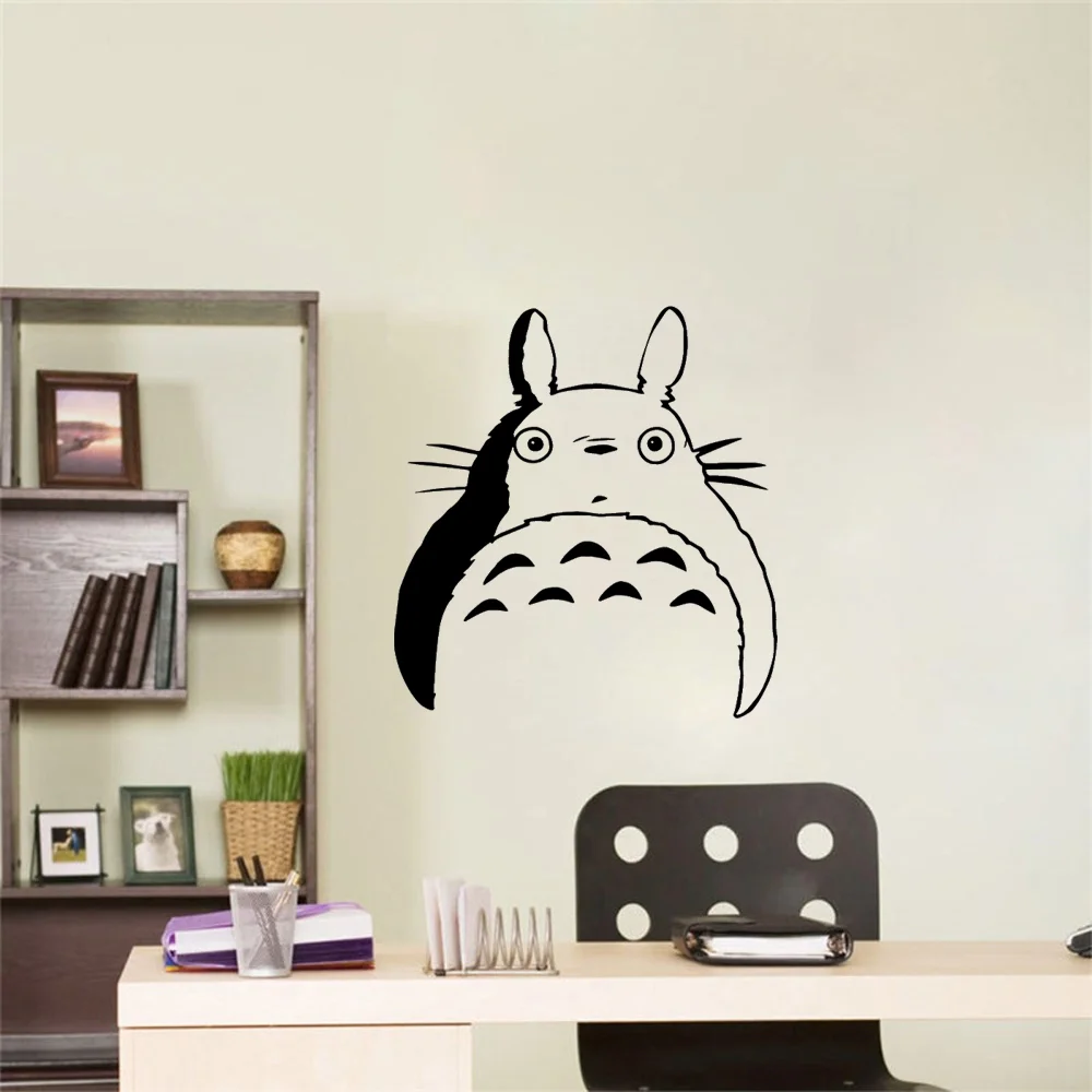 Забавные настенные наклейки Тоторо креативная наклейка виниловые для детских