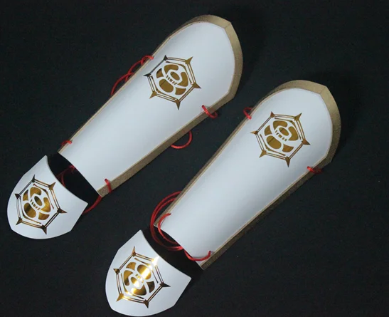 Геншин Импакт Камисато Аяка Косплей Броня для рук Головной убор Заколка для волос Аниме Зажим для волос Аксессуар для талии Костюм Хэллоуин.