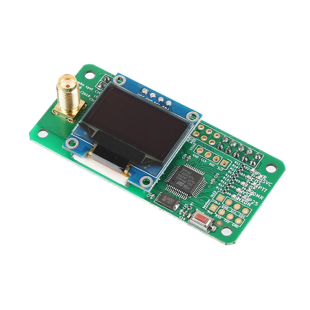 Готовая точка доступа 2019 мм DVM V1.7 для P25 DMR YSF NXDN + Raspberry pi zero W OLED антенна SD-карта 16G