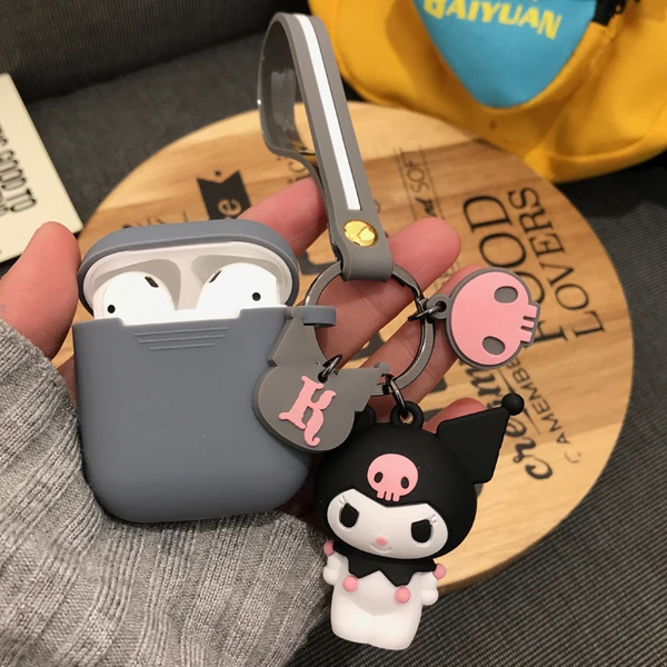 14 Милый мультяшный декоративный силиконовый чехол для Apple, для Airpods, чехол, аксессуары, защитная крышка, Bluetooth, чехол для наушников, подарки - Цвет: 14