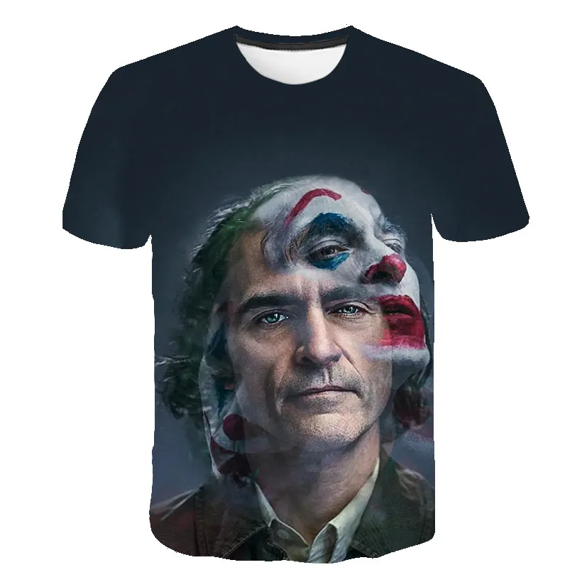 Joker Joaquin Phoenix веселое Harajuku футболка мужская Новинка белая Повседневная homme cool antihero Хип Хоп Футболка уличная - Цвет: Asian size 5175
