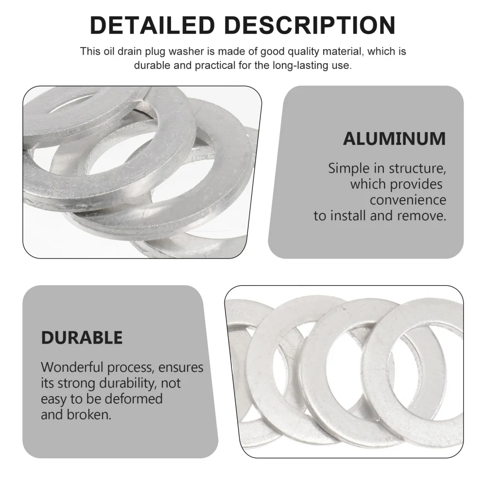 10 шт. пробка для слива масла двигателя автомобиля прокладка автомобильный