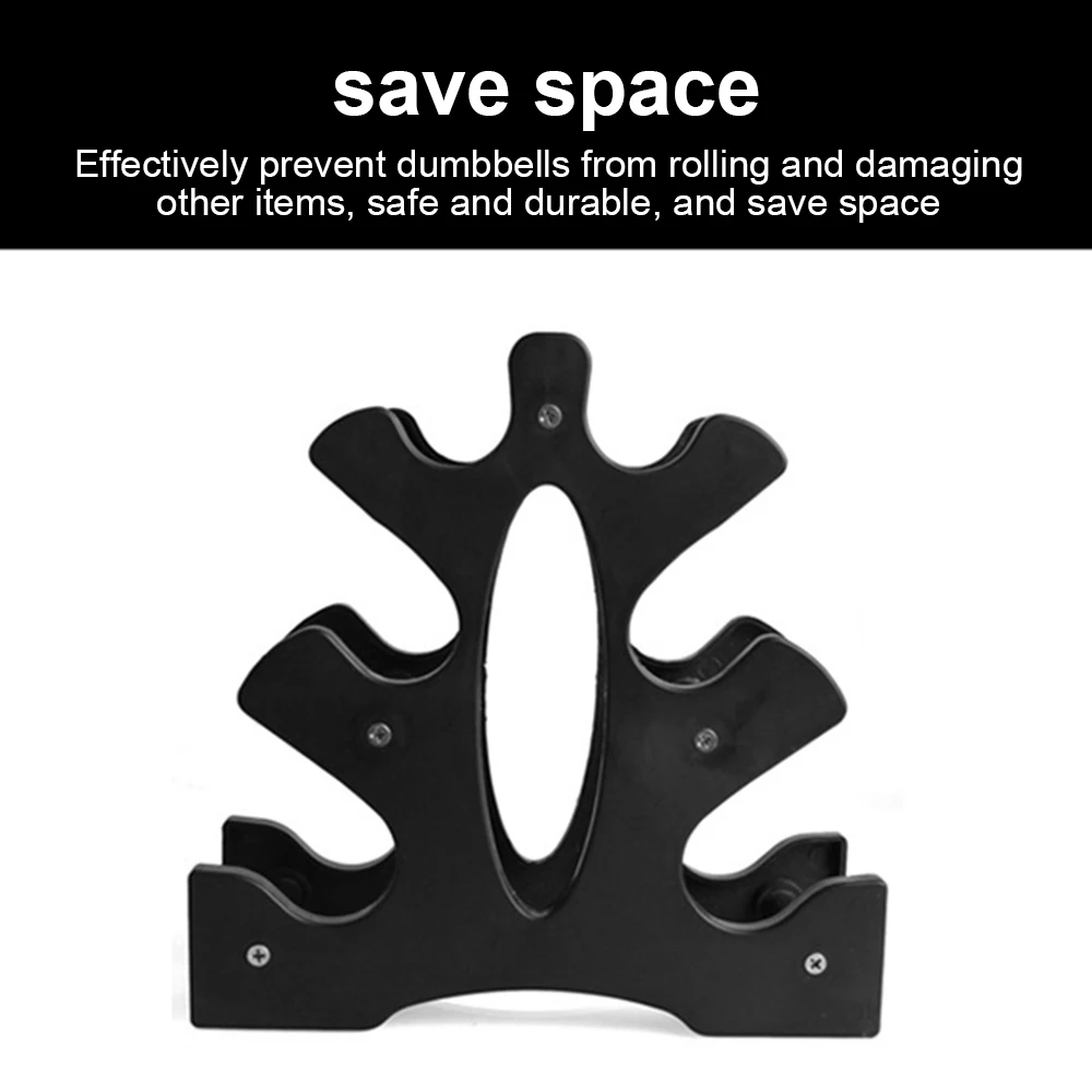 

Dumbbell Storage Solid Plastic Gym Dumbbell Bracket Solid Rack Stands Plates Barbell Shelf Solid Plastic Gym