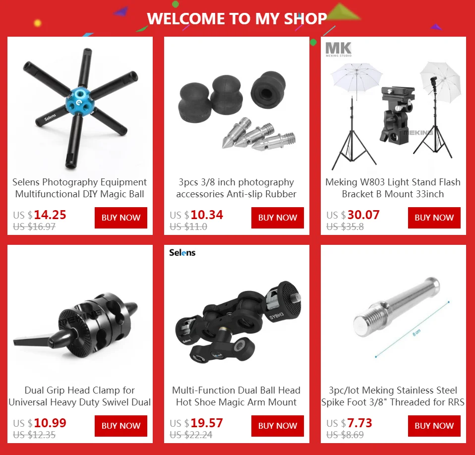 Selens фотографическое оборудование многофункциональный конструктор(DIY) в виде волшебного шара с 3/8 отверстия для студии штатив светильник Подставка Кронштейн подключения палка