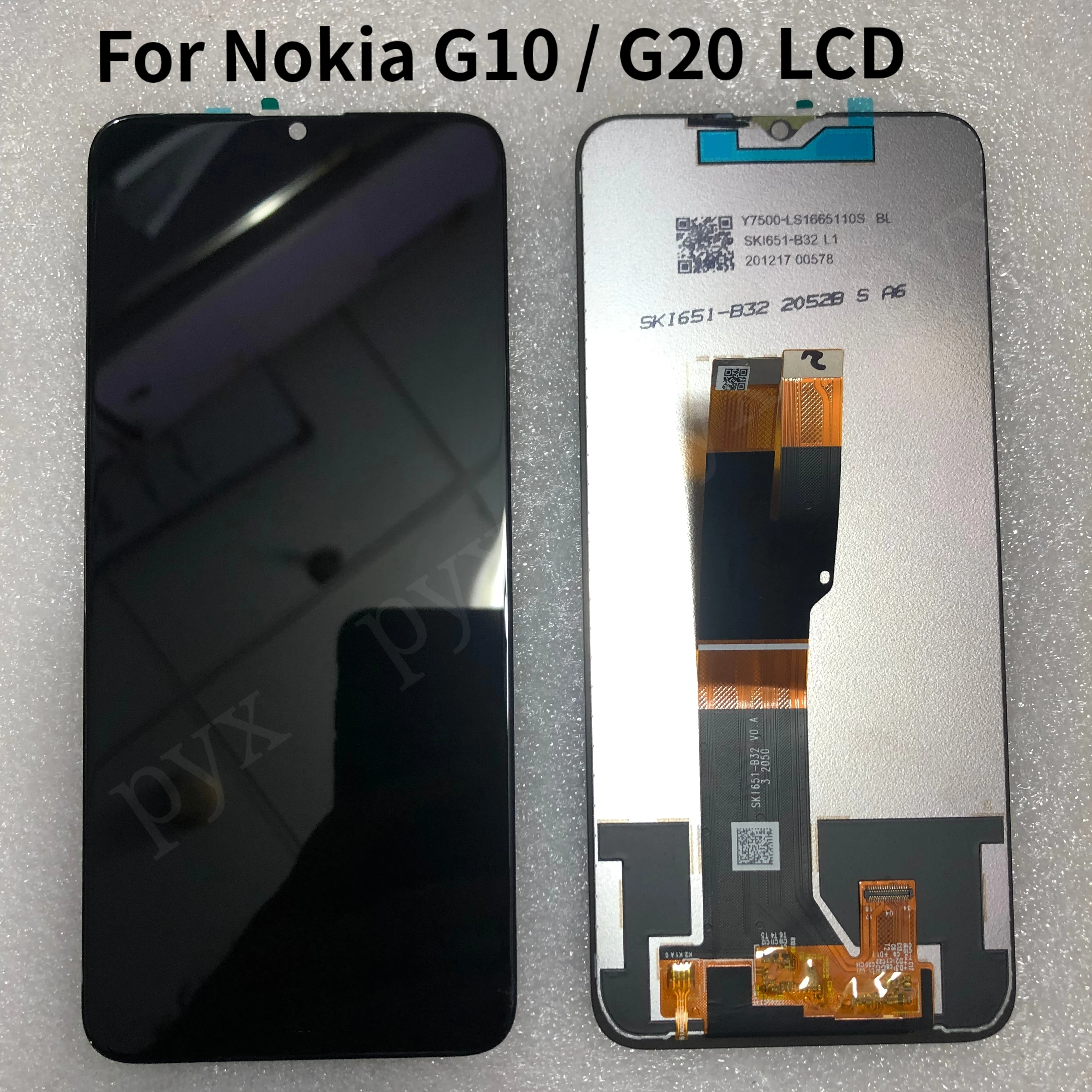 Для Nokia G10 lcd 6 52 &quotдля G20 ЖК-дисплей сенсорный экран дигитайзер для TA-1336 TA-1343 TA-1347