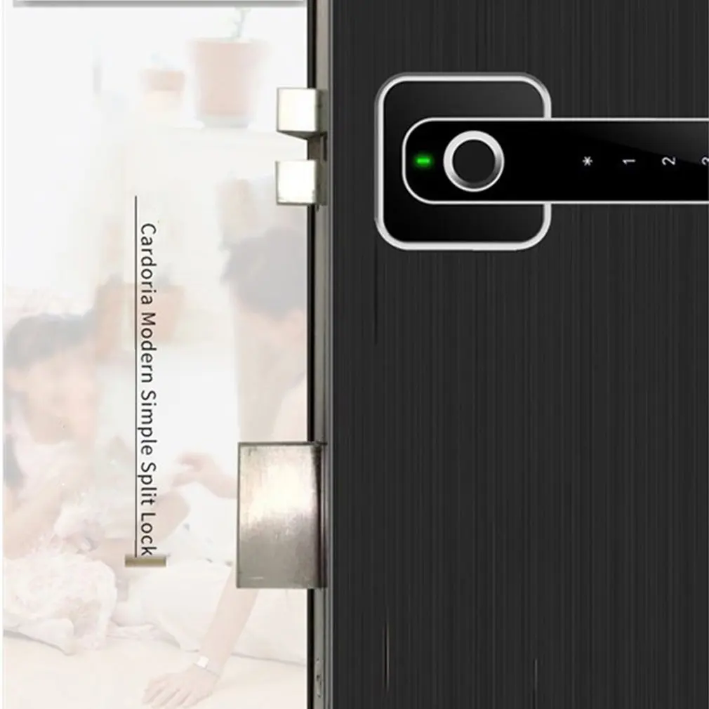 

E31 Digital Intelligent Biometric Fingerprint Lock Keyless Smart Door Lock Fingerprint+Password Unlocking 2 Ways