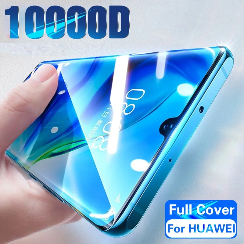 

Full Cover Hydrogel Film For Huawei P30 P40 P20 Lite Pro Screen Protector On Honor 20 10 V20 Mate 20 30 Lite P Smart 2019 Case