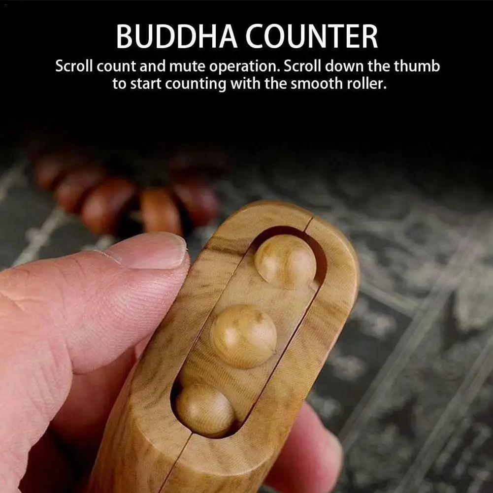 

Portable Rotating Prayer Beads With Digital Counter Automatic S6N7