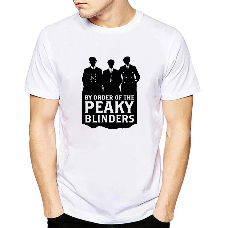 Peaky Blinders Футболка мужская футболка с принтом «Шелби» модная уличная Мужская футболка в стиле хип-хоп Повседневная летняя футболка с короткими рукавами - Цвет: 6