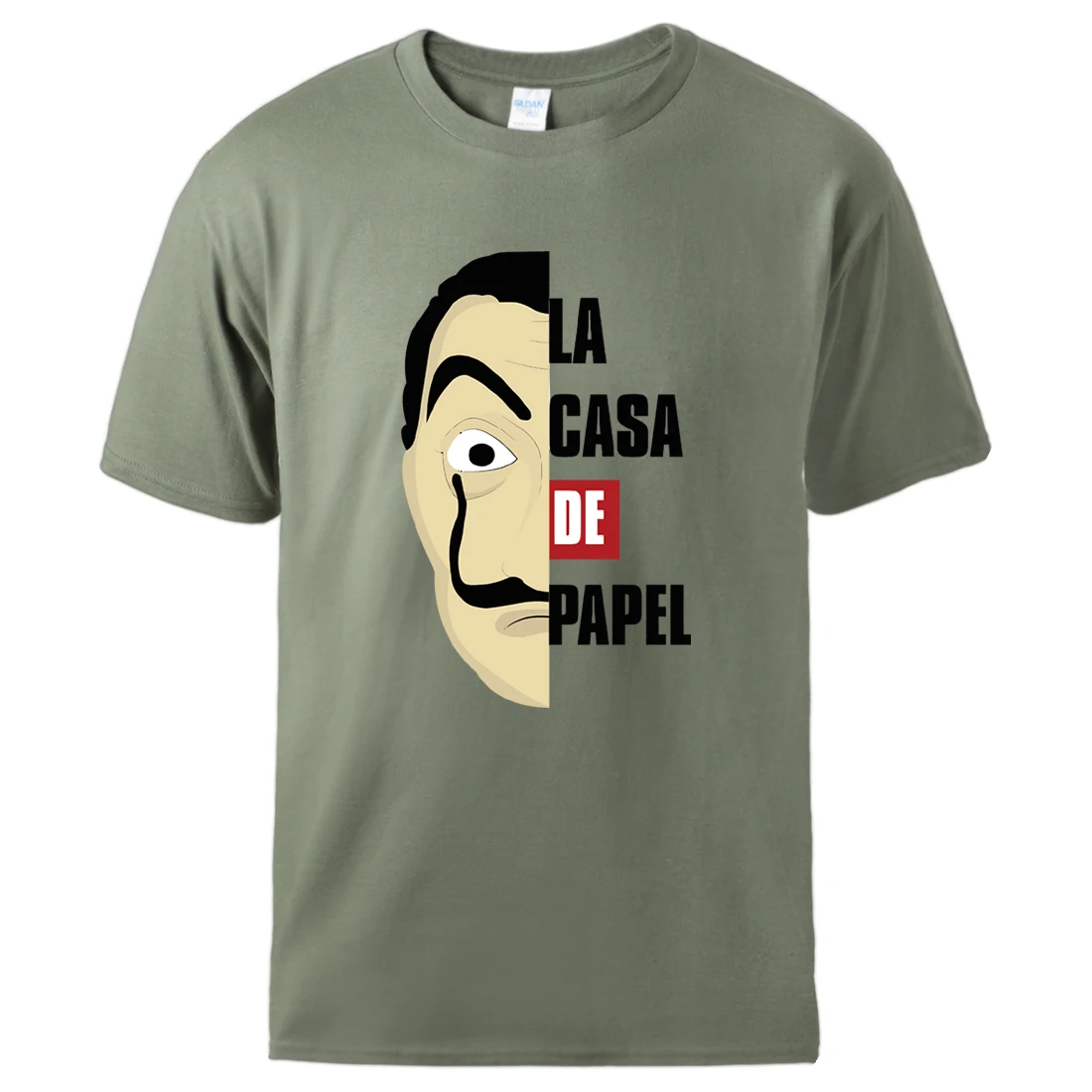 Мужская крутая футболка La Casa De Papel мужская летняя спортивная одежда Новое