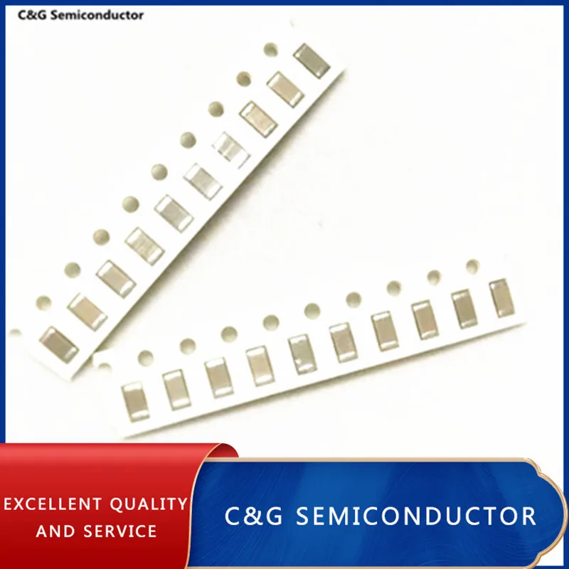100 шт. 1206 22PF 50 в 5% Smd чиповый конденсатор (8PF 50PF 62PF 68PF 75PF 82PF 100PF 150PF 180PF 200PF - купить по