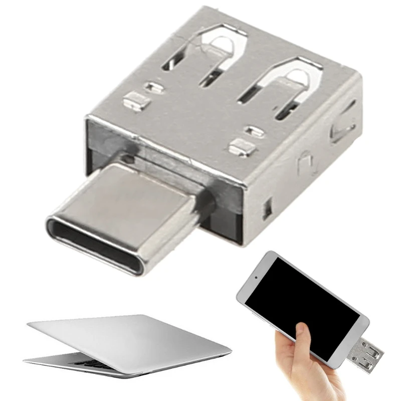 Переходник с Type C на USB 2 0 Hub адаптер OTG для Macbook Samsung S9 S8 Xiaomi 5 6 | Компьютеры и офис