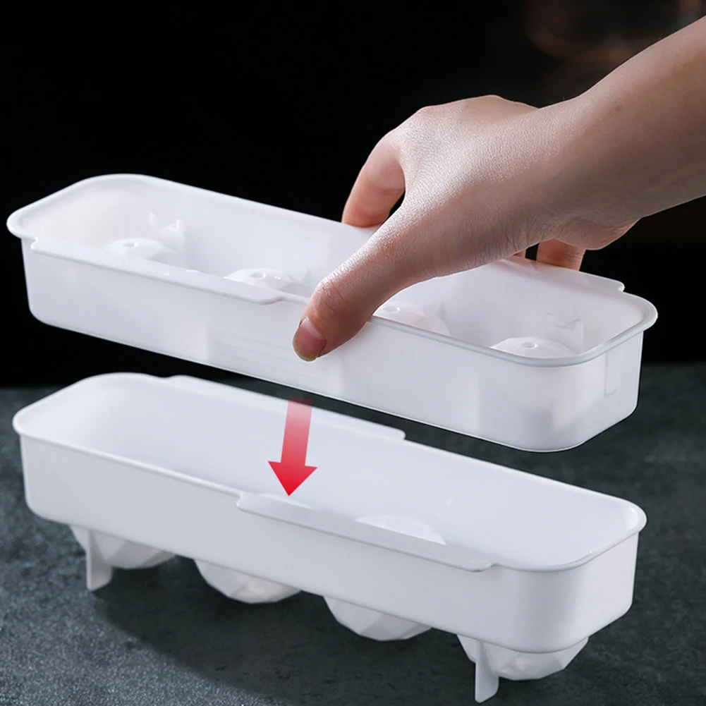 Кубика льда мяч создатель прессформы 3D круглая силиконовая форма для формы Кухня