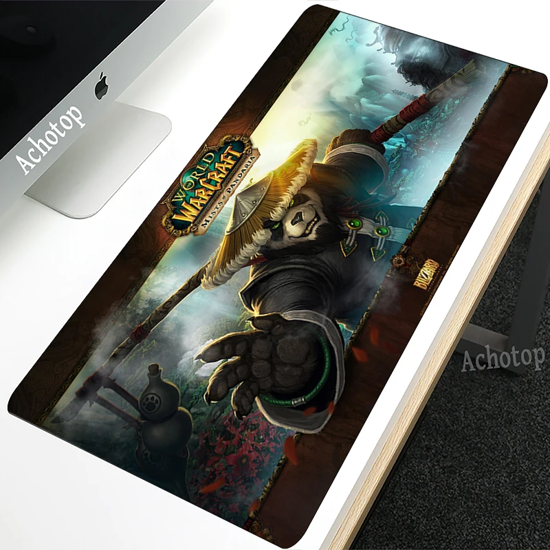 

Mouse Pad World Of Warcraft Illidan 900X400mm Large Gamers Decoracion Computer Gamer CS GO Keyboard Mat Desk Mousepad Carpet LOL