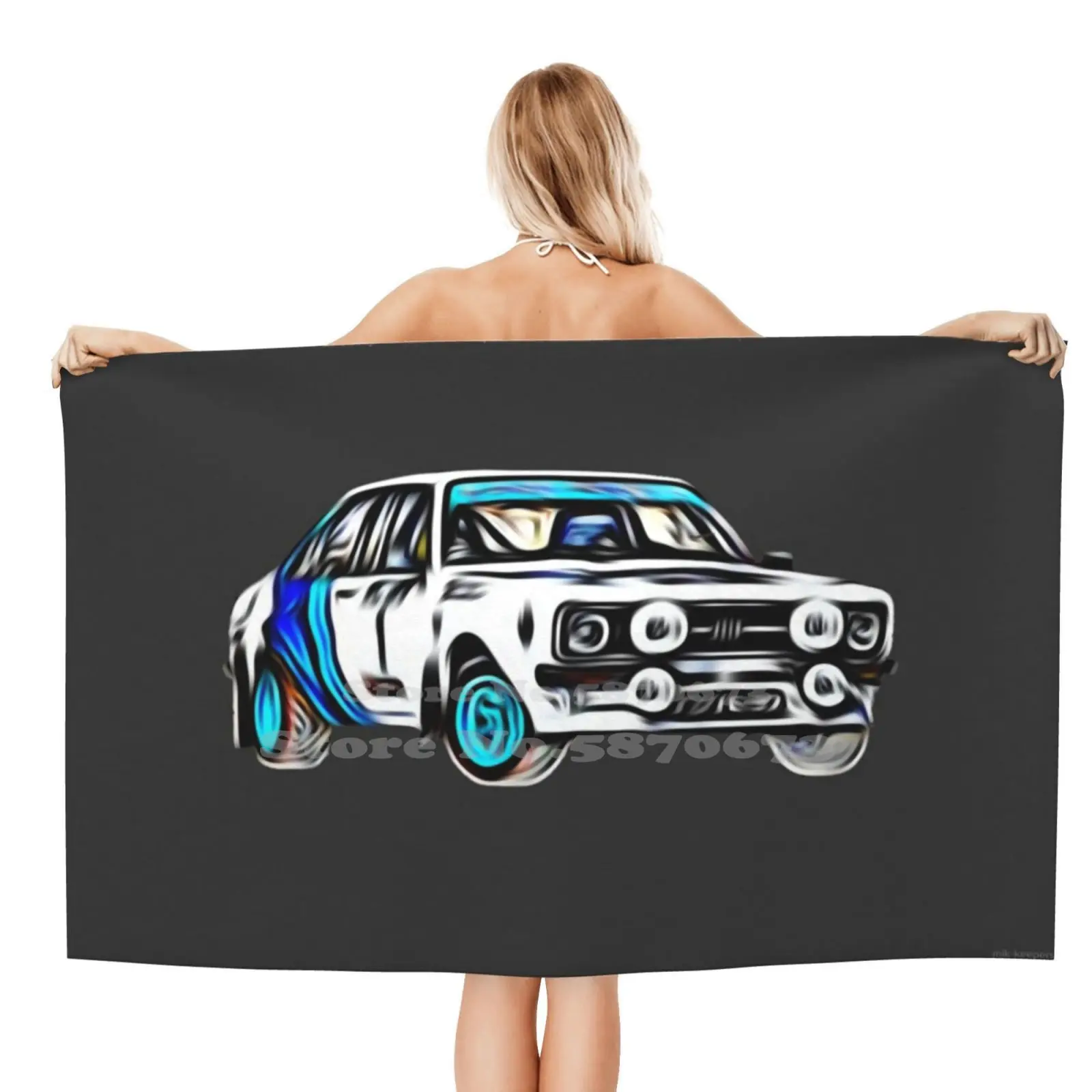 Форд Эскорт Mkii класс 79 мягкое удобное банное полотенце для улицы эскорт косворт