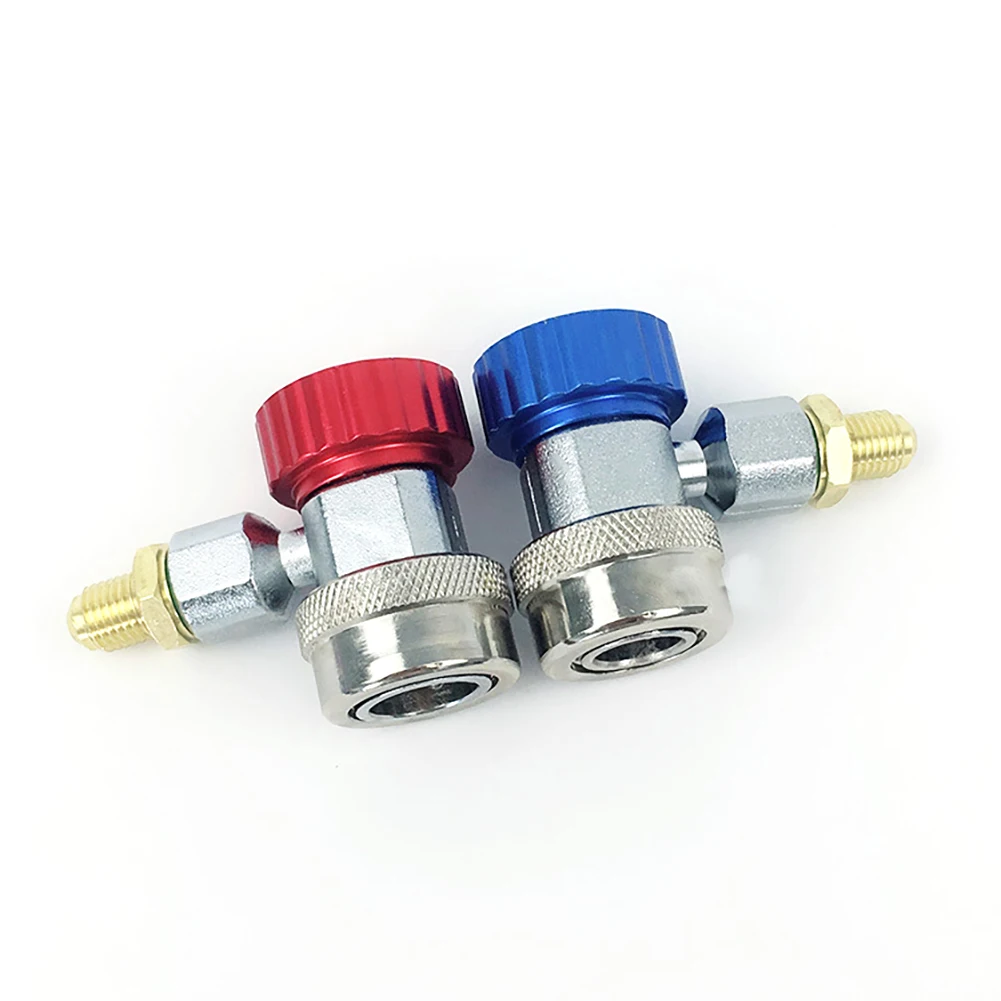 Переходники для быстрого соединения R134A кондиционера Латунный переходник |