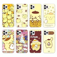 cute pompompurin lovely phone case for honor 30 7a pro 10 20 lite 7c 8 8a 8x 9x 10i 20i 20s silicone cover