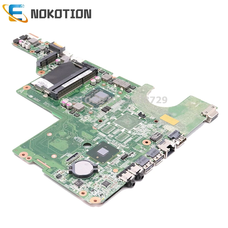 NOKOTION 637583-001 DAAX1JMB8C0 основная плата для hp Pavilion G62 G42 материнская плата для ноутбука I3-370M процессор DDR3 полный тест