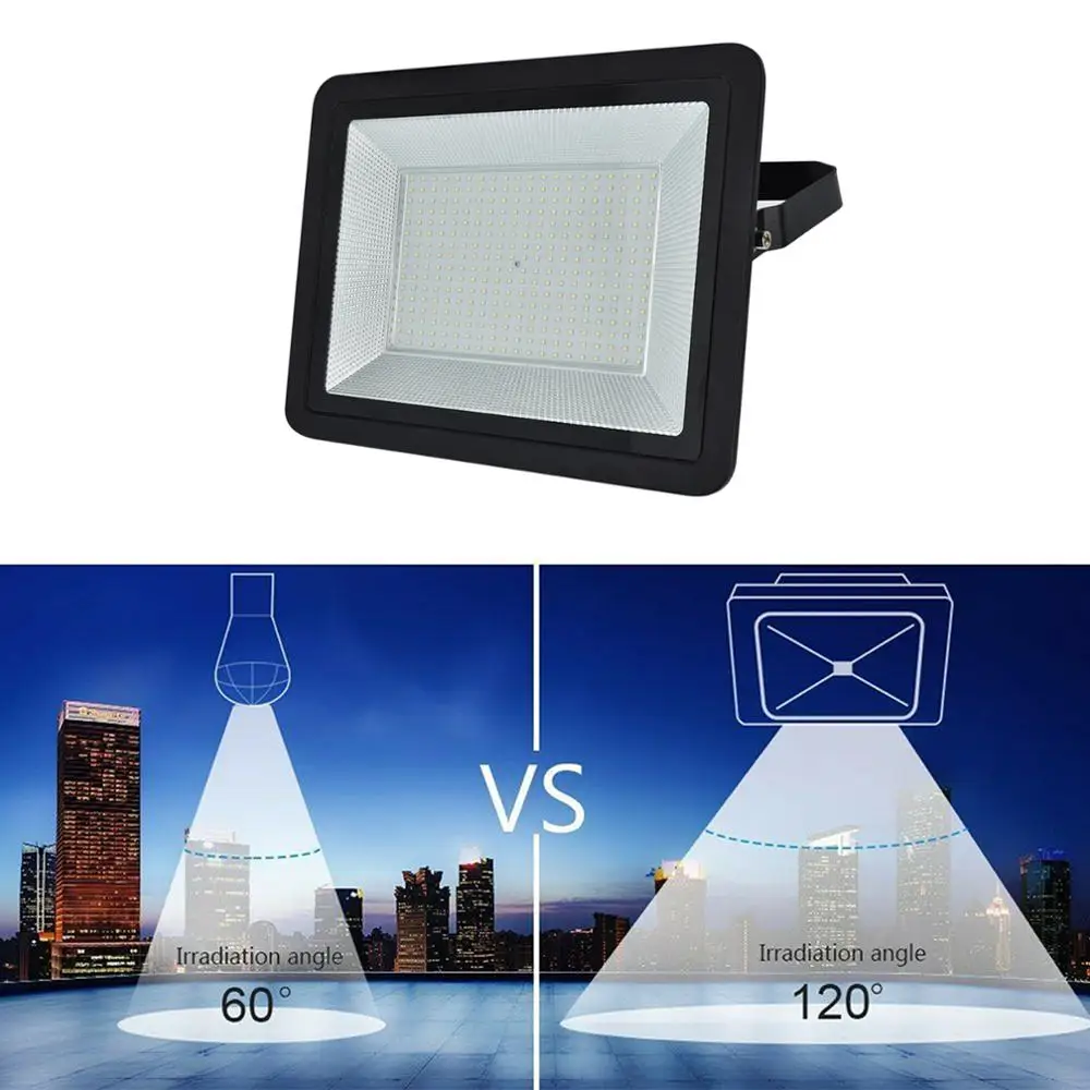 

5 Pack 100W Led Flood Light Outdoor Security 110V Waterproof Lighting IP65 Yard Garden Wall Landscape Spotlight Lamp 6000K
