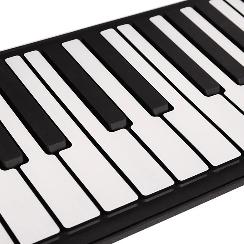 Профессиональная электронная клавиатура Midi 88 клавиш гибкая силиконовая для