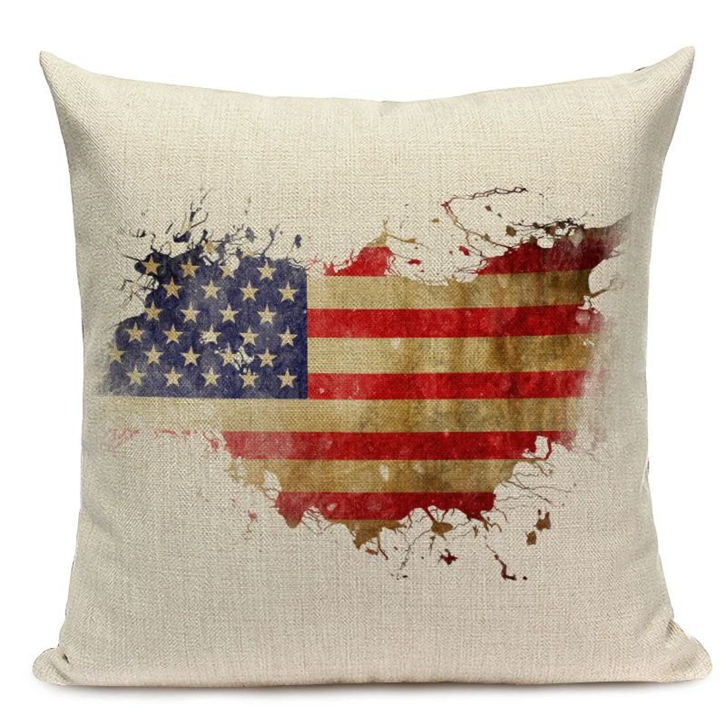 Полоса английская клавиатура Юнион Джек американский флаг пледы Наволочки 45 см х